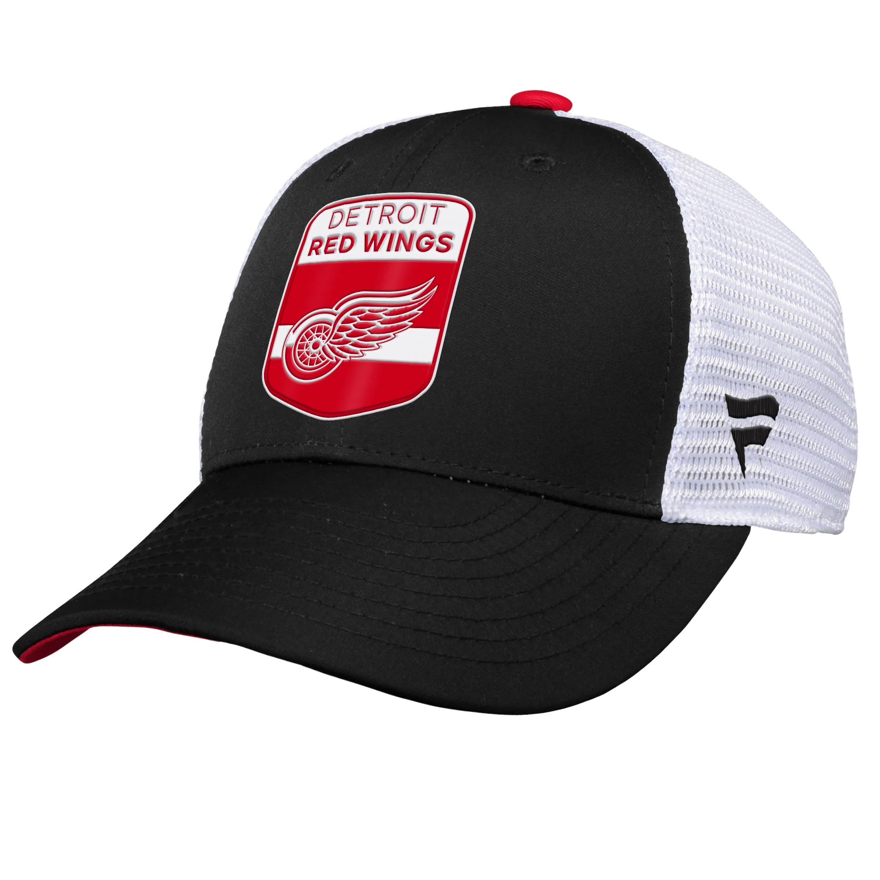 Youth Detroit Red Wings Fanatics Branded 2023 NHL Draft On Stage Trucker Adjustable Hat - Image 2