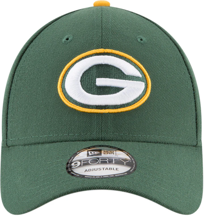 Youth Green Bay Packers 9Forty New Era Adjustable Hat - Image 4