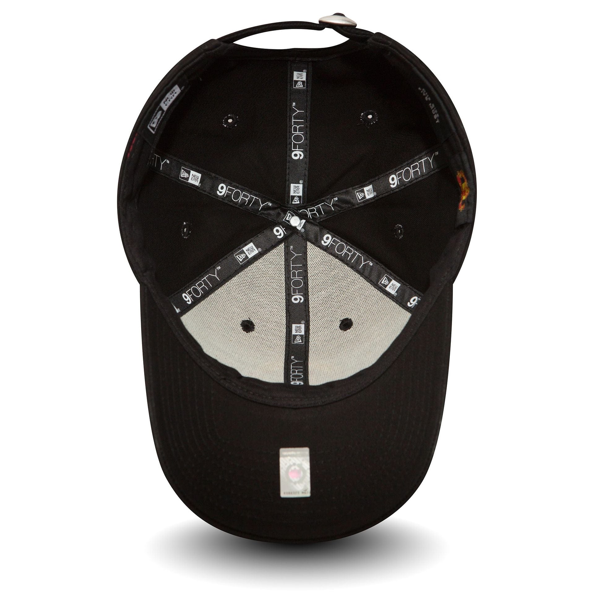Youth Manchester United New Era 9FORTY Adjustable Hat - Black - Image 2