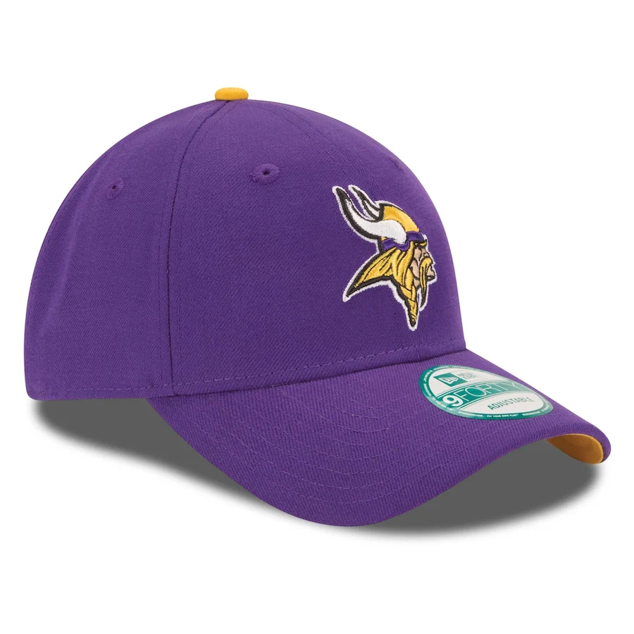 Youth Minnesota Vikings 9Forty New Era Adjustable Hat - Image 2