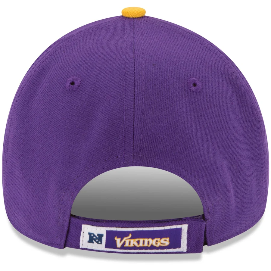 Youth Minnesota Vikings 9Forty New Era Adjustable Hat - Image 3