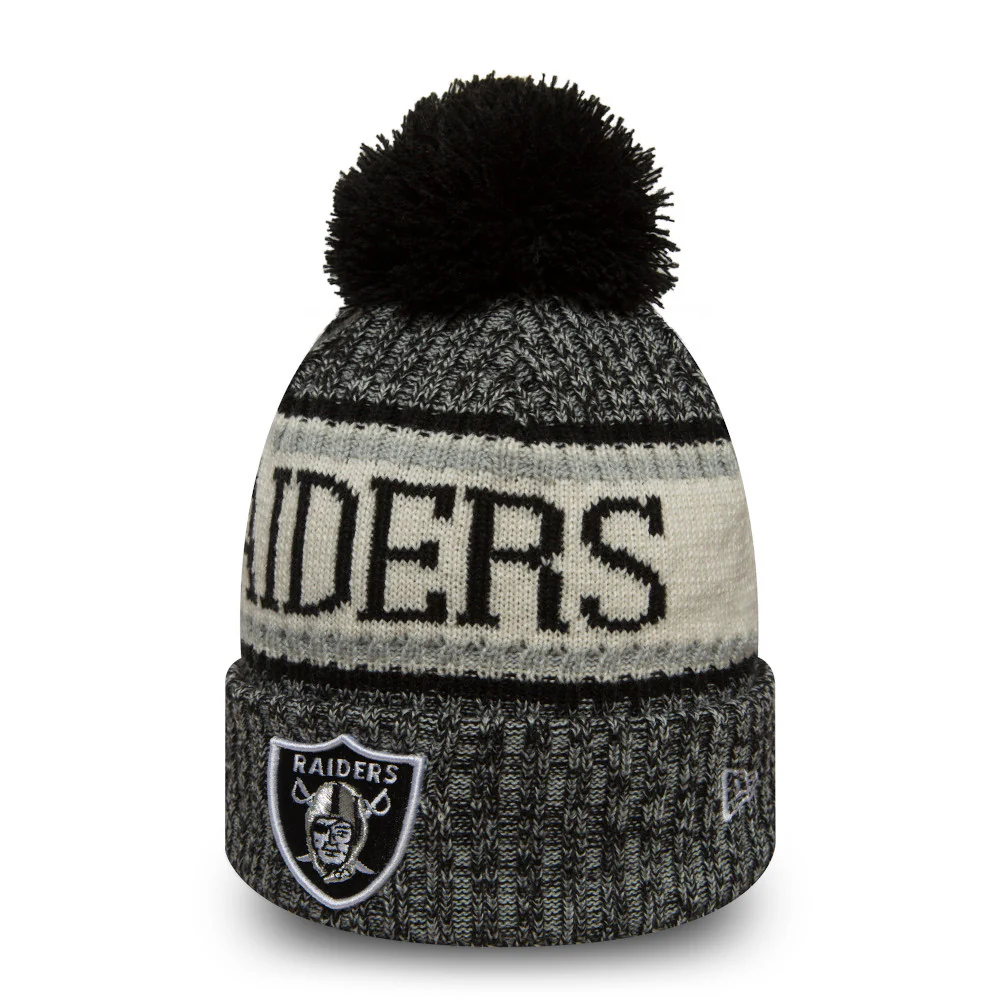 Youth Oakland Raiders 2018 NFL Sports Knit Hat - Image 2