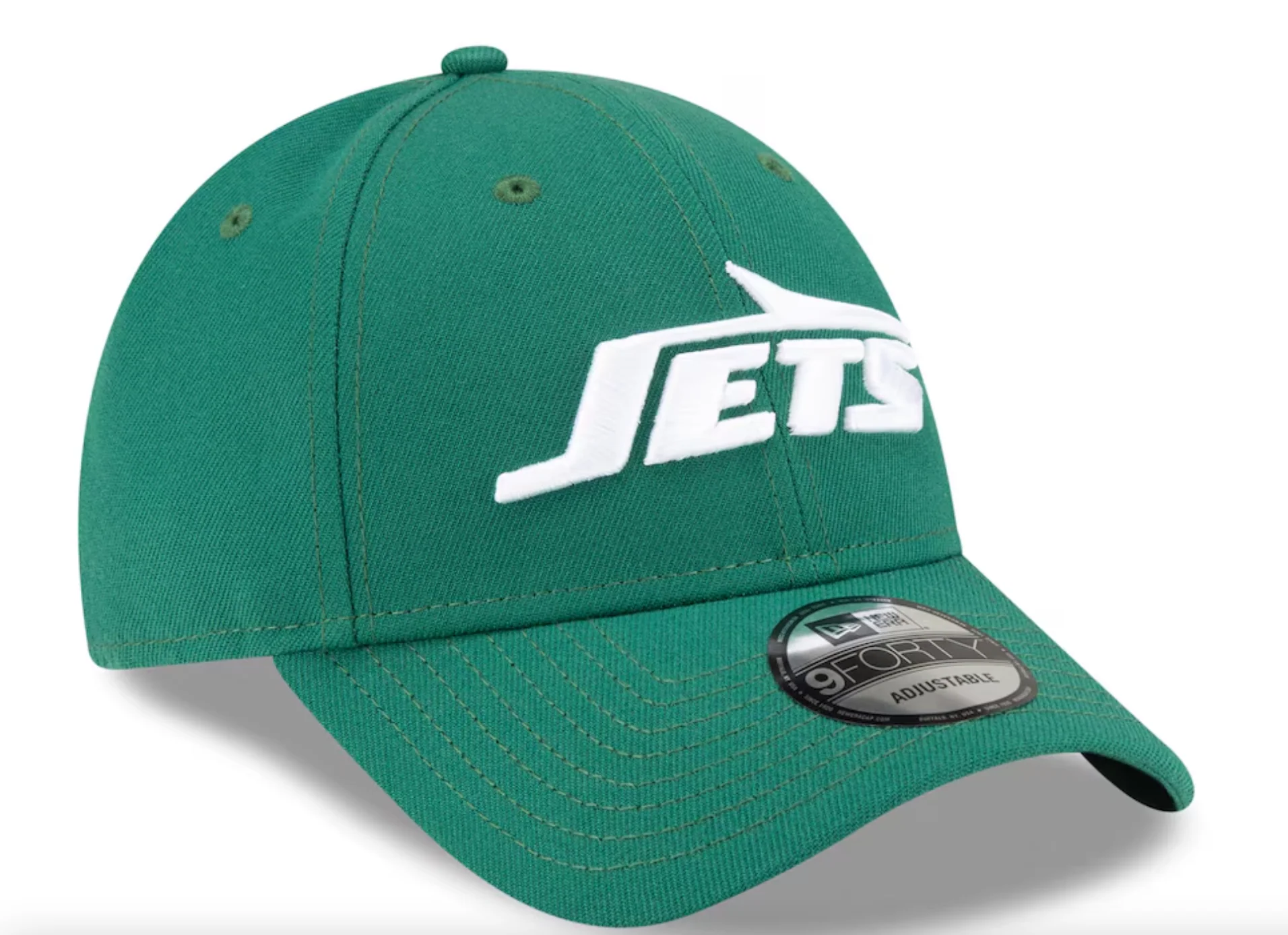 Youth New York Jets 9Forty New Era Adjustable Hat - Image 3