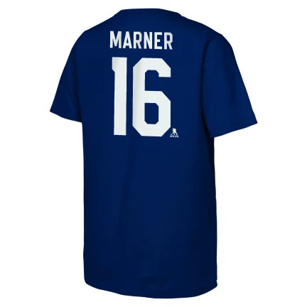 Youth NHL Toronto Maple Leafs Mitchell Marner #16 Name & Number T-Shirt 'A' - Image 2
