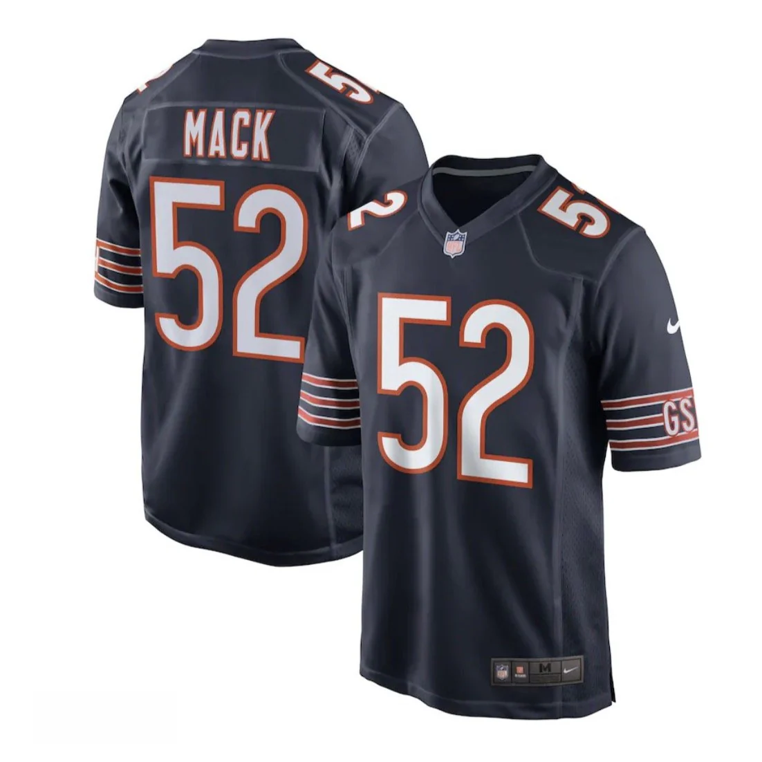 Youth Khalil Mack #52 Navy Chicago Bears Nike - Game Jersey
