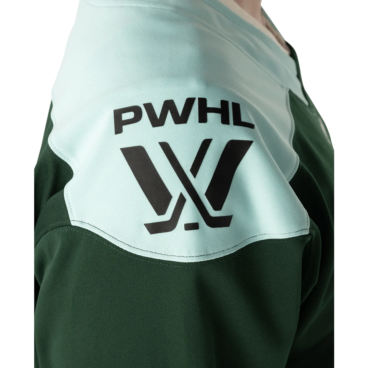 Youth PWHL Green Boston Fleet Replica Hockey Jersey - Image 3