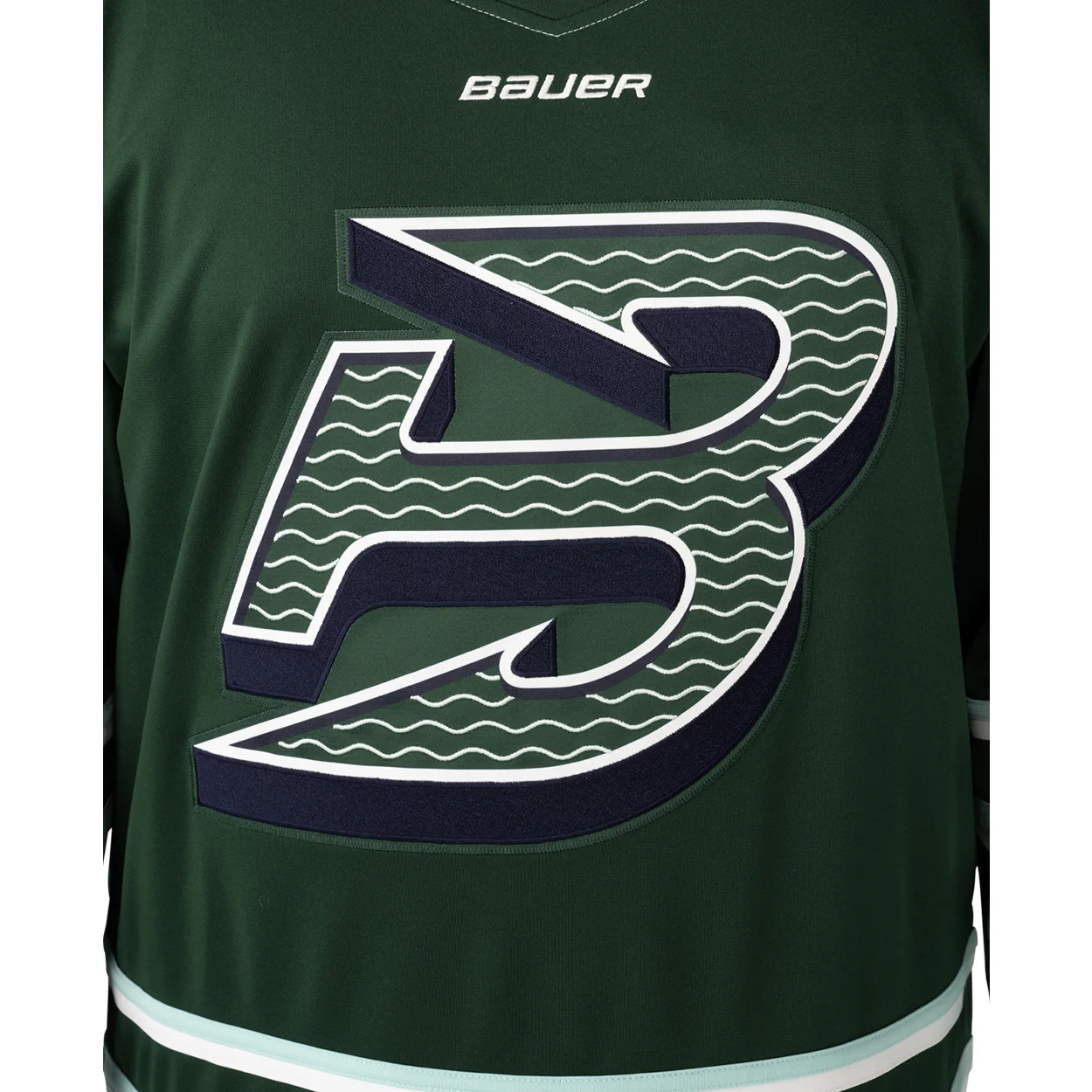 Youth PWHL Green Boston Fleet Replica Hockey Jersey - Image 4
