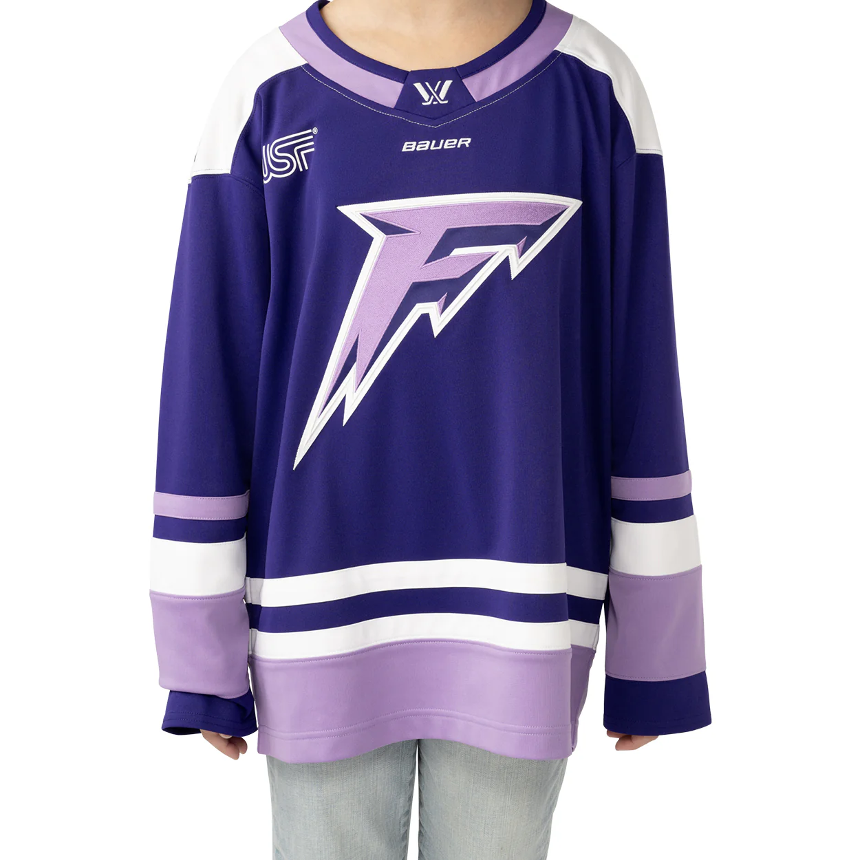 Youth PWHL Minnesota Frost Replica Hockey Jersey - Image 4