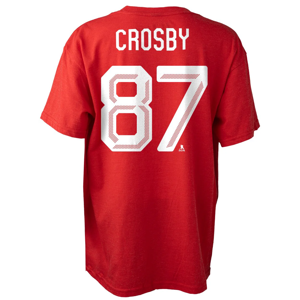 Youth Sidney Crosby #87 Team Canada Hockey Bauer 2026 Winter Olympics Player Name & Number T-Shirt – Red