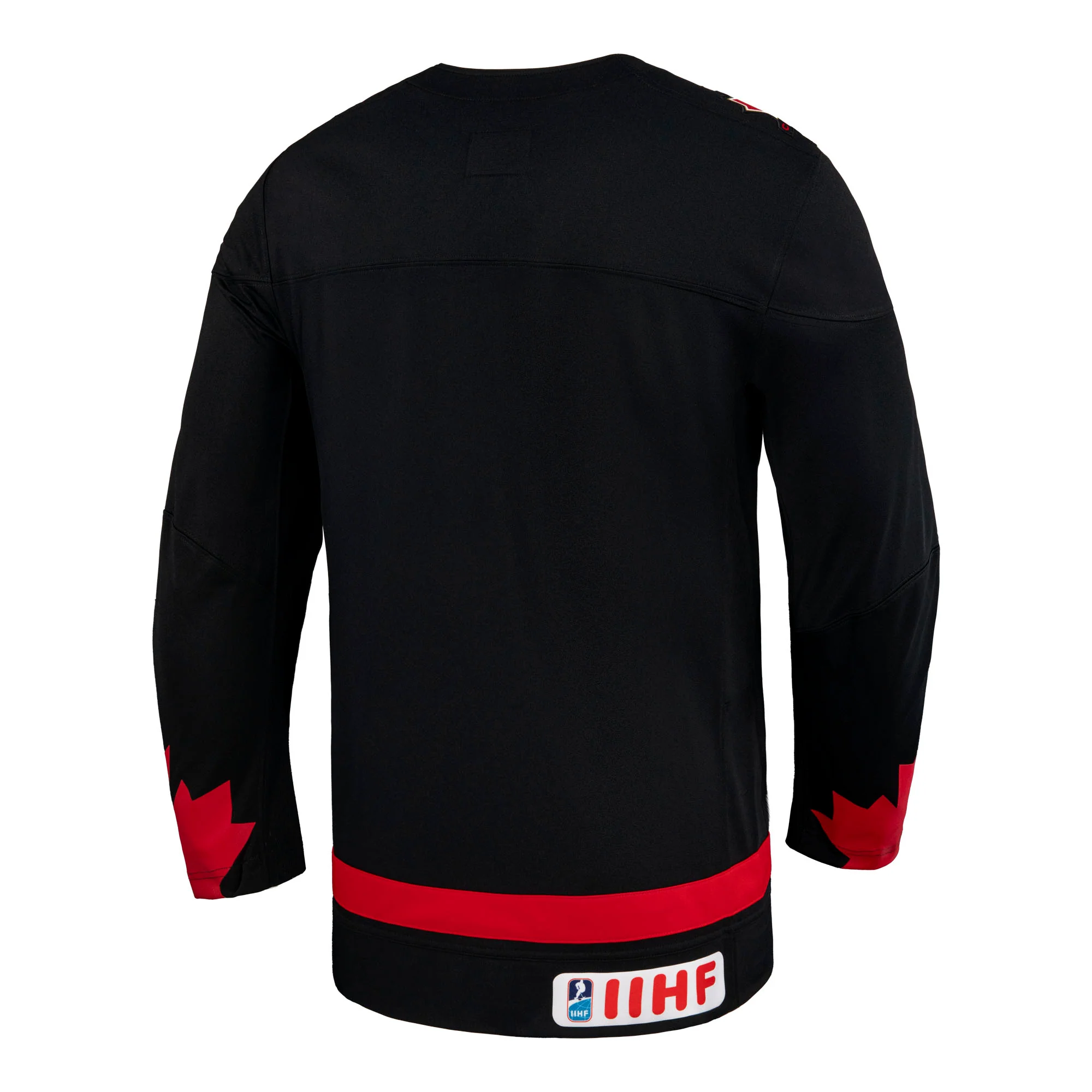 Youth Team Canada Hockey 2024 Replica Jersey - Black - Image 2