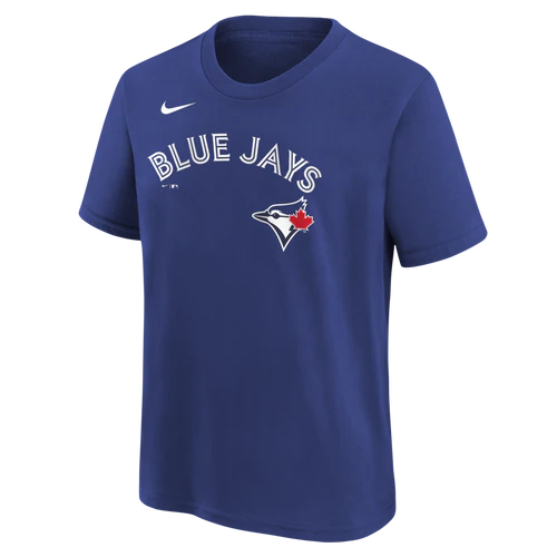 Youth Toronto Blue Jays Addison Barger #47 T-Shirt - Rush Blue