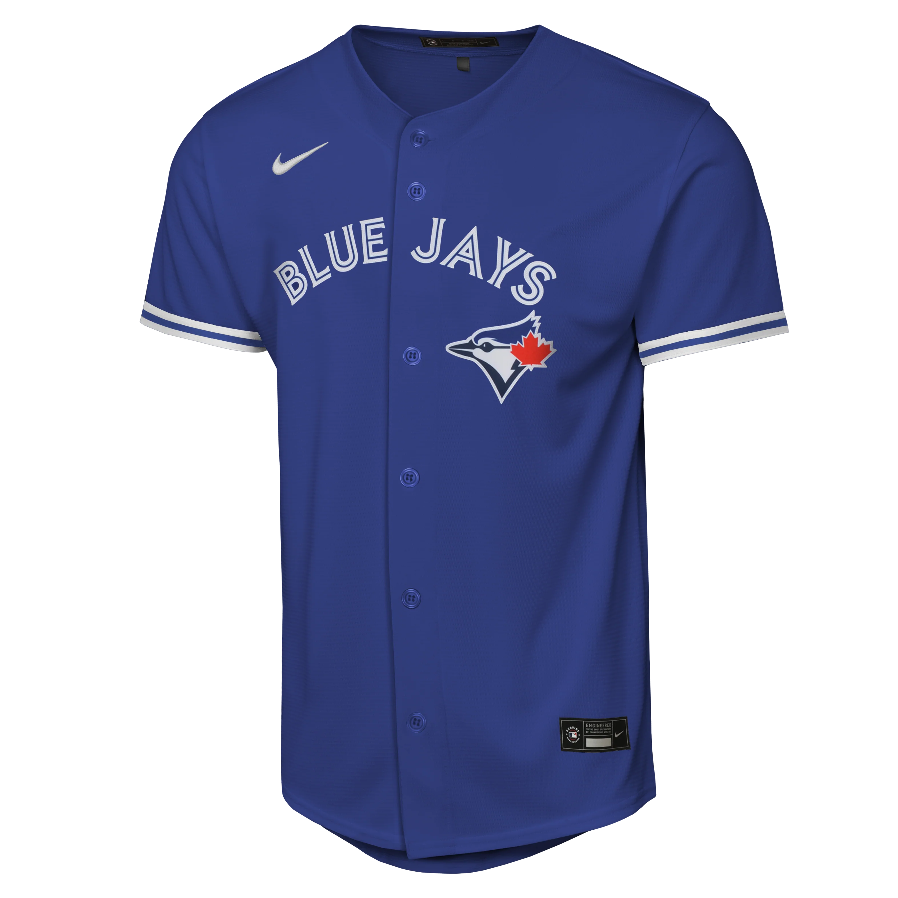 Youth Toronto Blue Jays - Alternate 2 Royal Blue Baseline Jersey - Image 2