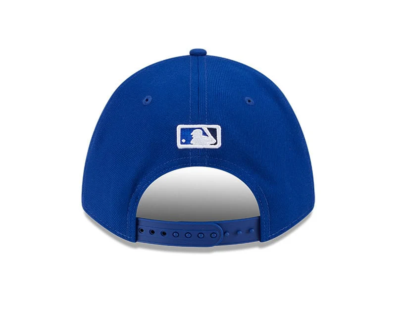 Youth Toronto Blue Jays New Era 50th Season Anniversary On-Field 9FORTY Rush Blue M-Frame SnapBack Hat - Image 4