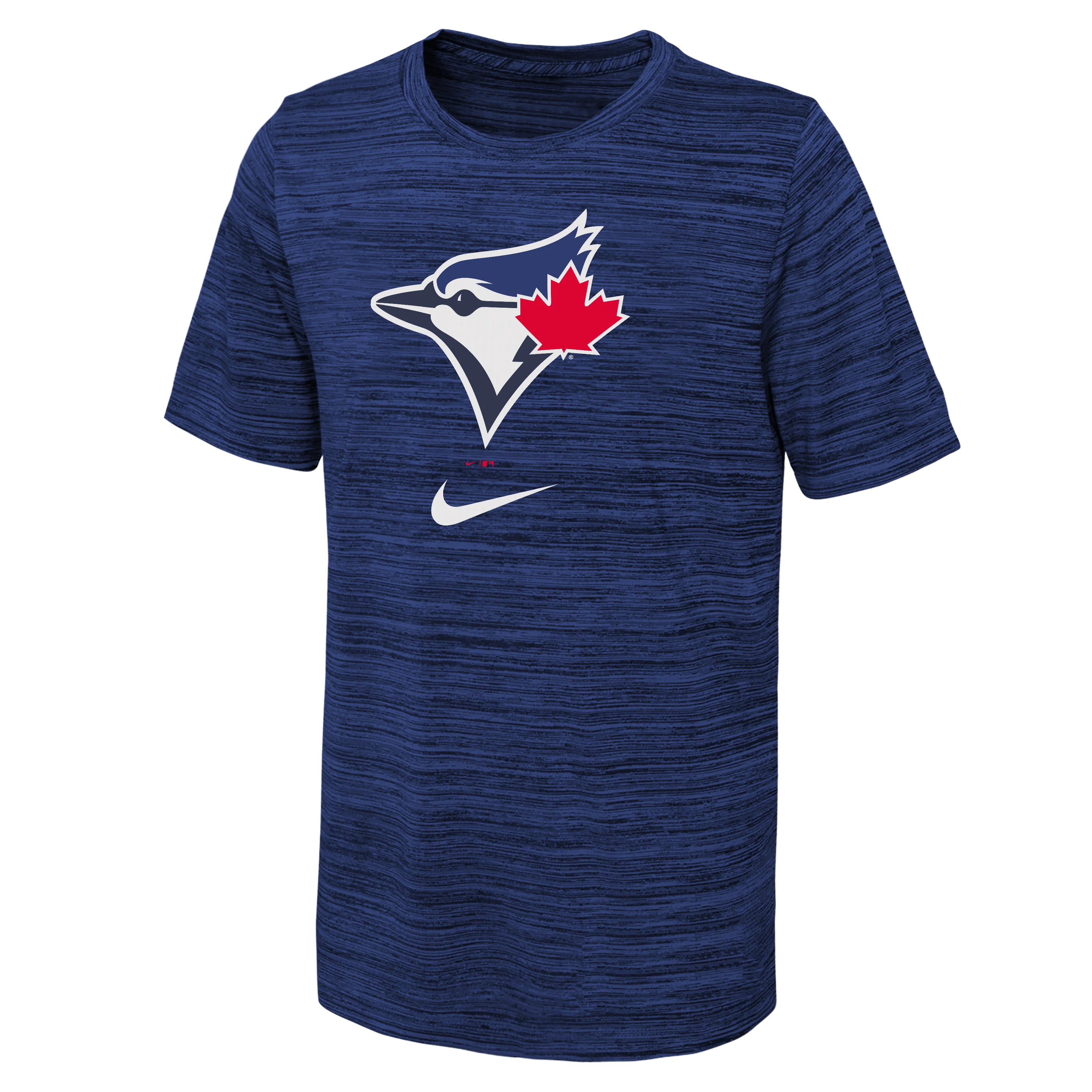 Youth Toronto Blue Jays Nike Heathered Royal Authentic Collection Velocity Dri-Fit - T-Shirt