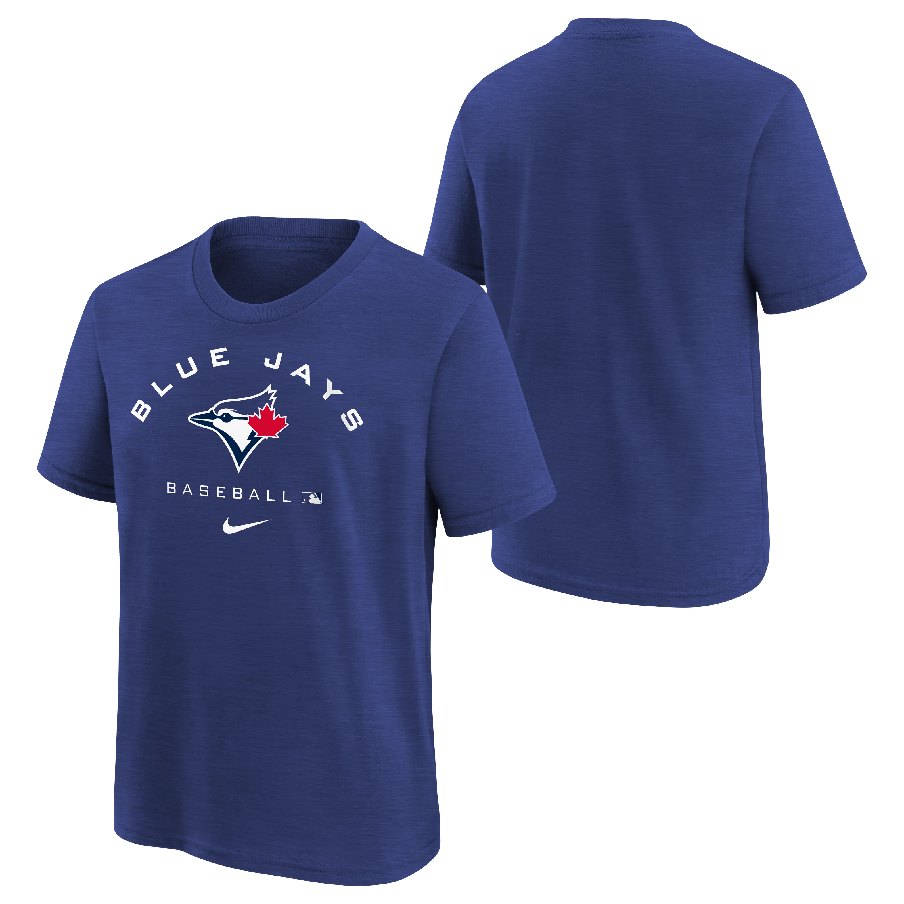Youth Toronto Blue Jays Nike Practice Velocity Royal Rush Dri-Fit T-Shirt