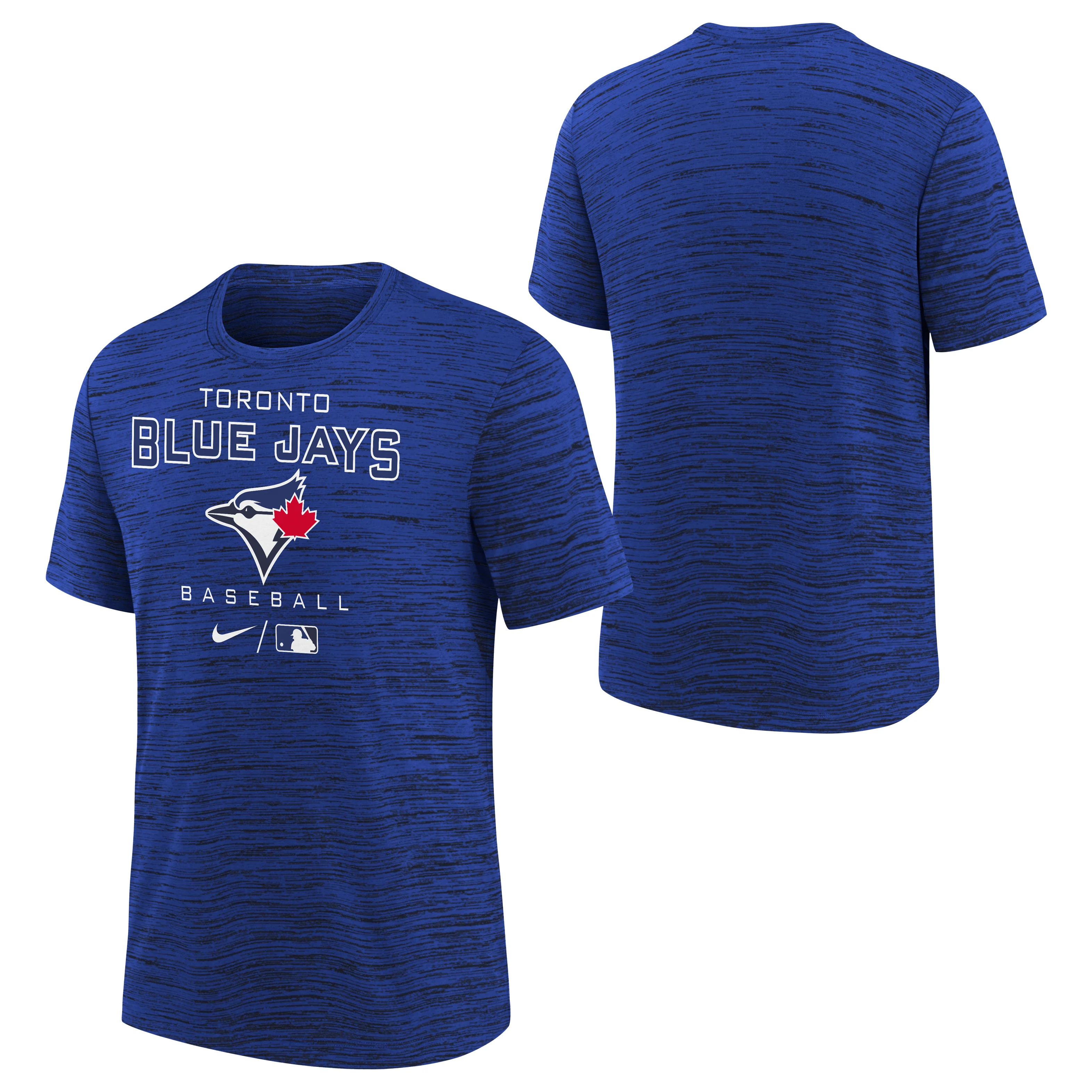 Youth Toronto Blue Jays Nike Royal Authentic Collection Tri-Blend Performance T-Shirt