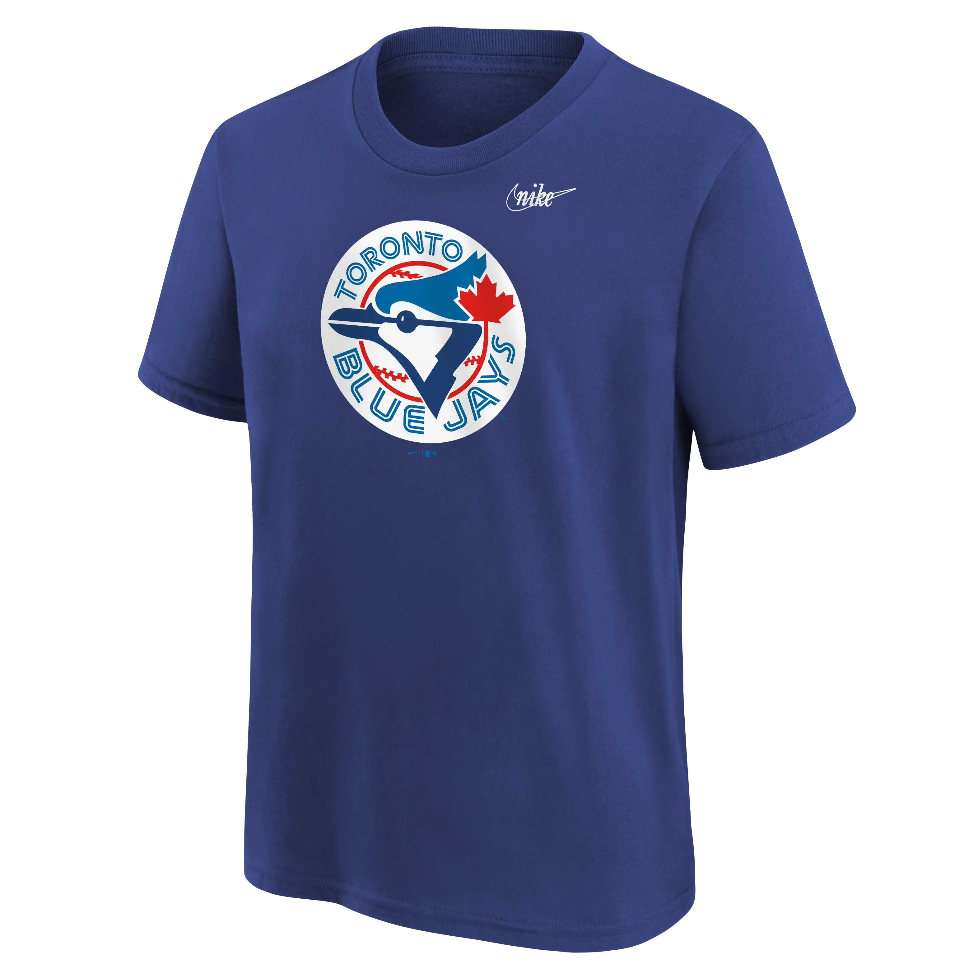 Youth Toronto Blue Jays Nike Royal Cooperstown Collection T-Shirt - Image 2