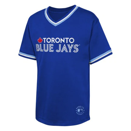 Youth Toronto Blue Jays Relief Pitcher V-Neck T-Shirt - Image 2