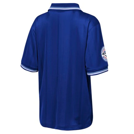 Youth Toronto Blue Jays Stadium Collared T-Shirt - Blue - Image 3