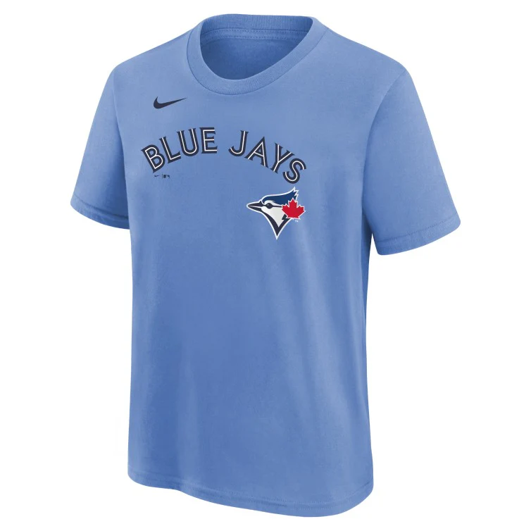 Youth Toronto Blue Jays Trey Yesavage #39 T-Shirt  - Cobalt Blue - Image 3