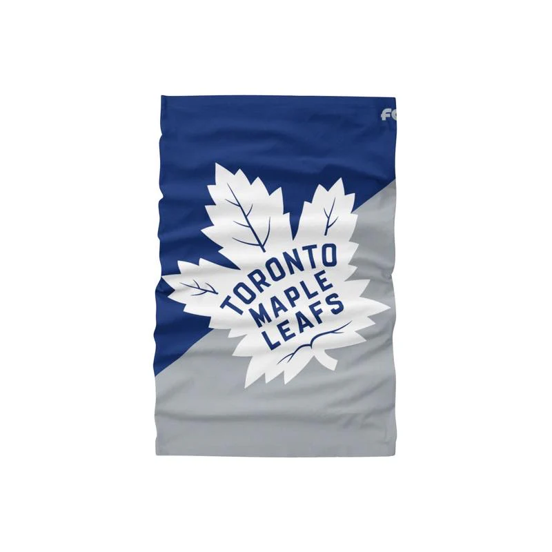 Youth Toronto Maple Leafs Big Logo FOCO NHL Face Mask Gaiter Scarf - Image 2