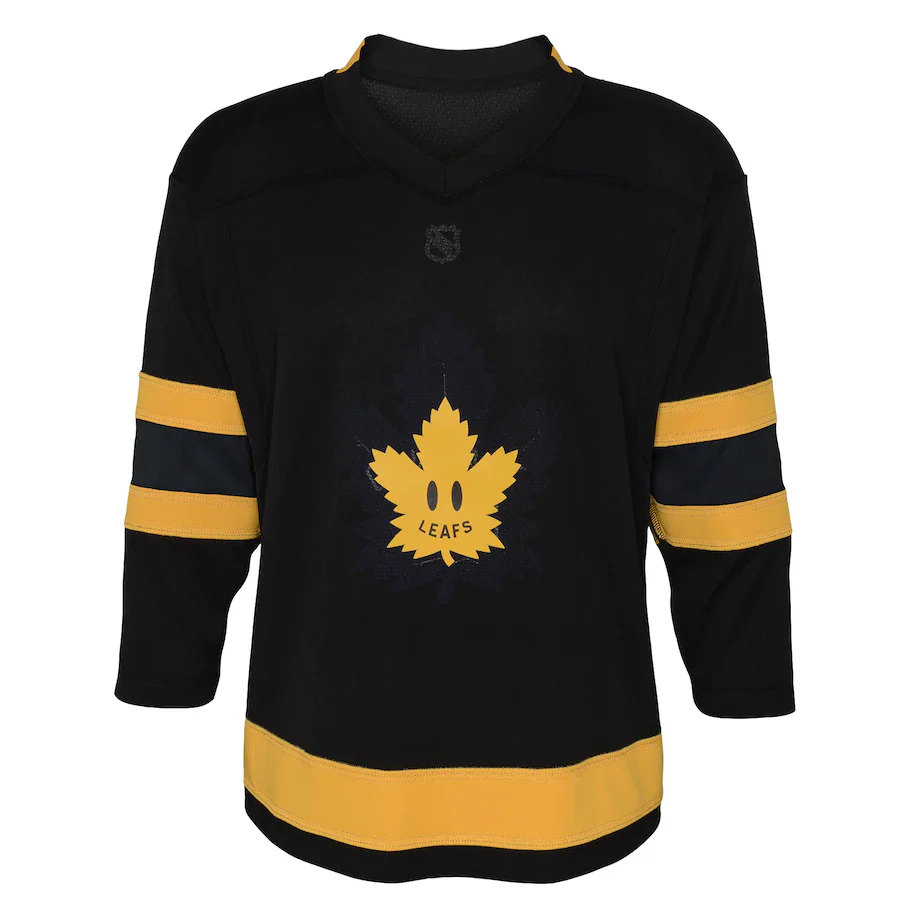 Youth Toronto Maple Leafs John Tavares #91 Alternate Premier Reversible Player Jersey - Flip - Image 4
