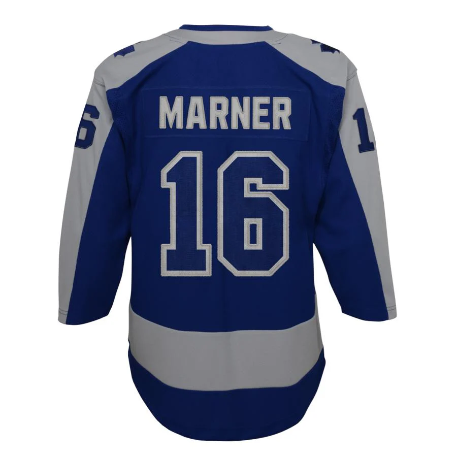 Youth Toronto Maple Leafs Mitch Marner #16 Reverse Retro Jersey - Image 3