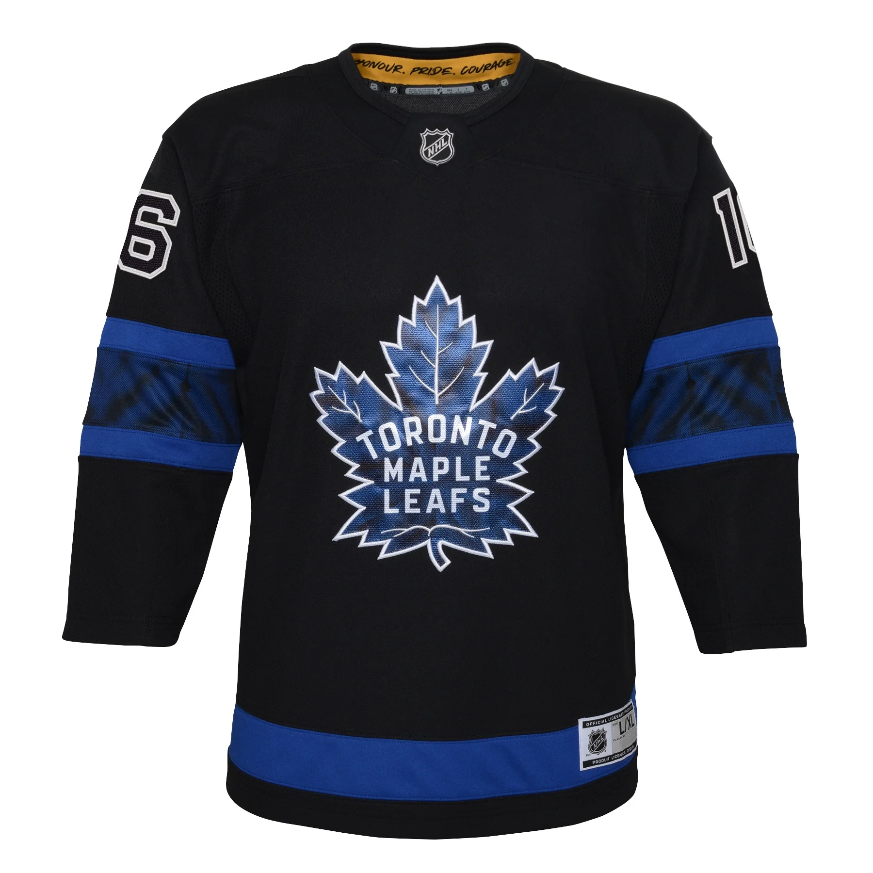 Youth Toronto Maple Leafs Mitchell Marner #16 Alternate Premier Reversible Player Jersey - Flip - Image 2