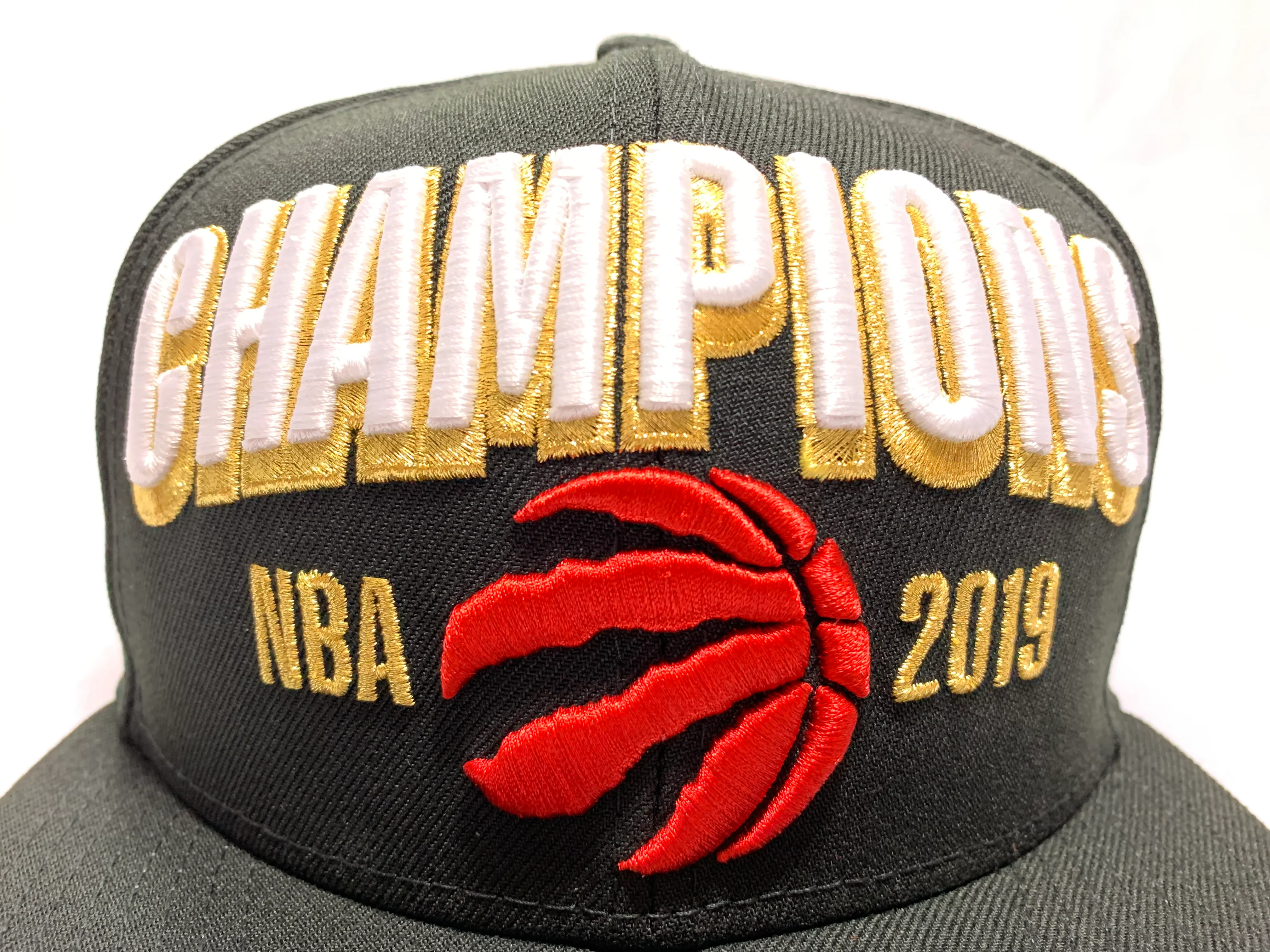 Youth Toronto Raptors **2nd Print** NBA Authentic Championship Locker Room 9Fifty New Era SnapBack Hat - Image 2