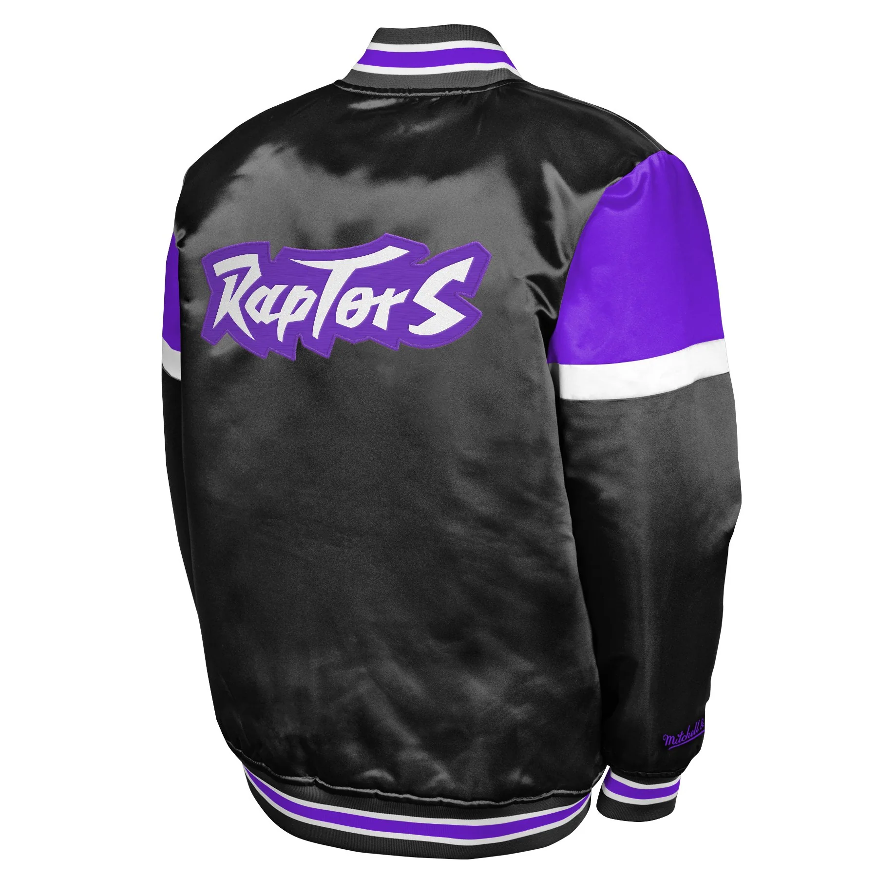 Youth Toronto Raptors Mitchell & Ness Satin Jacket - Image 3