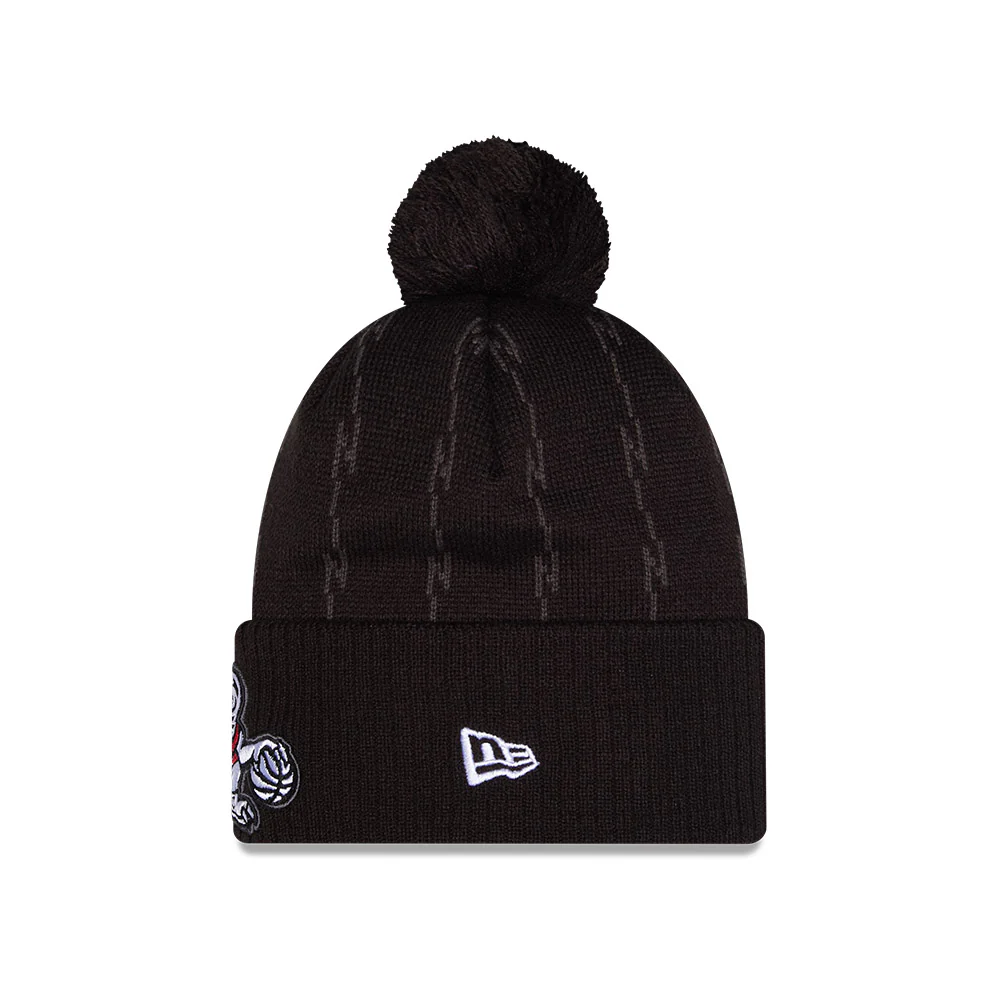 Toronto Raptors New Era 2025 City Edition Knit Toque Pom - Image 2
