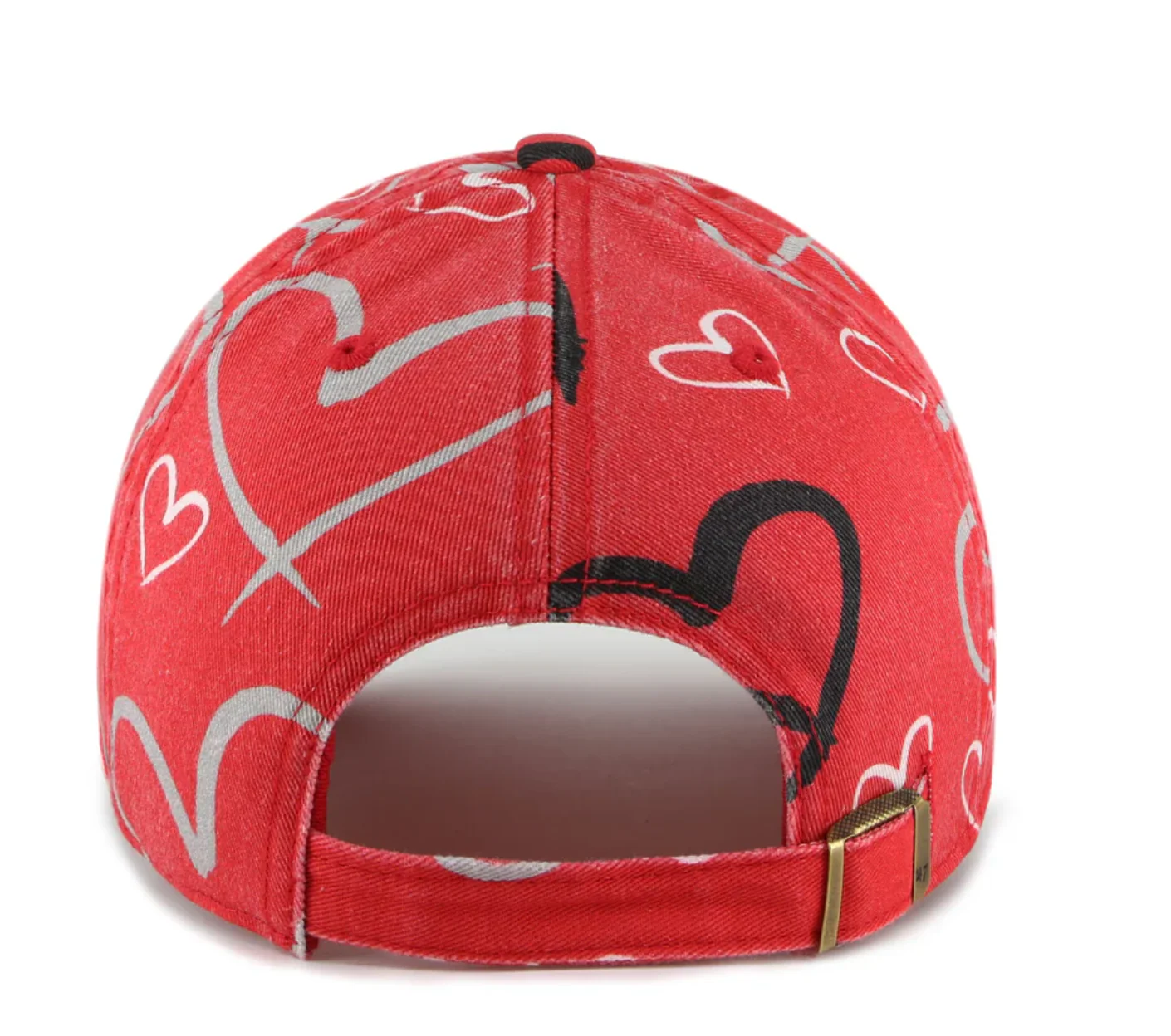 Youth Toronto Raptors Red Adore 47 Brand Logo Hat - Image 2