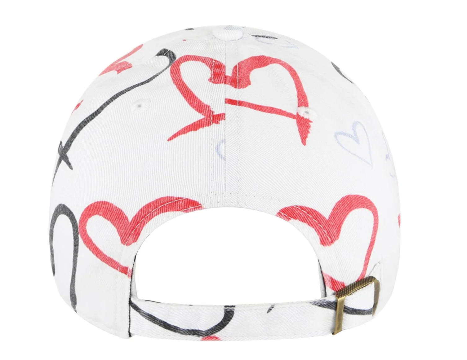 Youth Toronto Raptors White Adore 47 Brand Logo Hat - Image 2