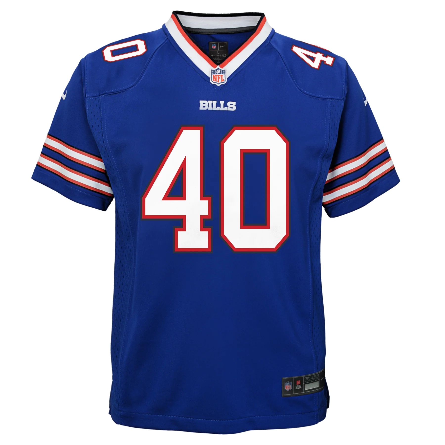 Youth Von Miller #40 Royal Buffalo Bills Nike - Game Jersey - Image 3