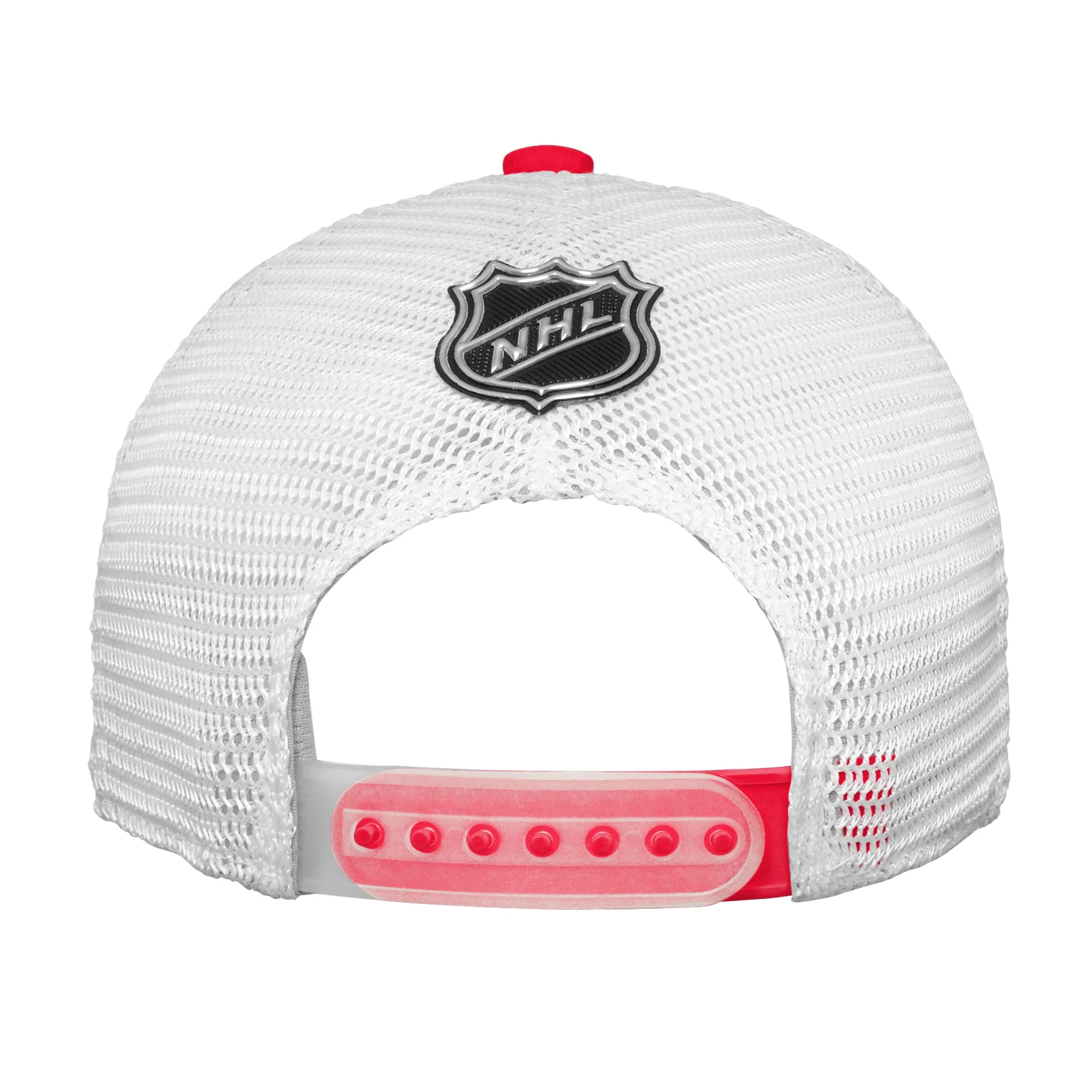 Youth Washington Capitals Fanatics Branded 2022 NHL Draft Authentic Pro On Stage Trucker Adjustable Hat - Image 3