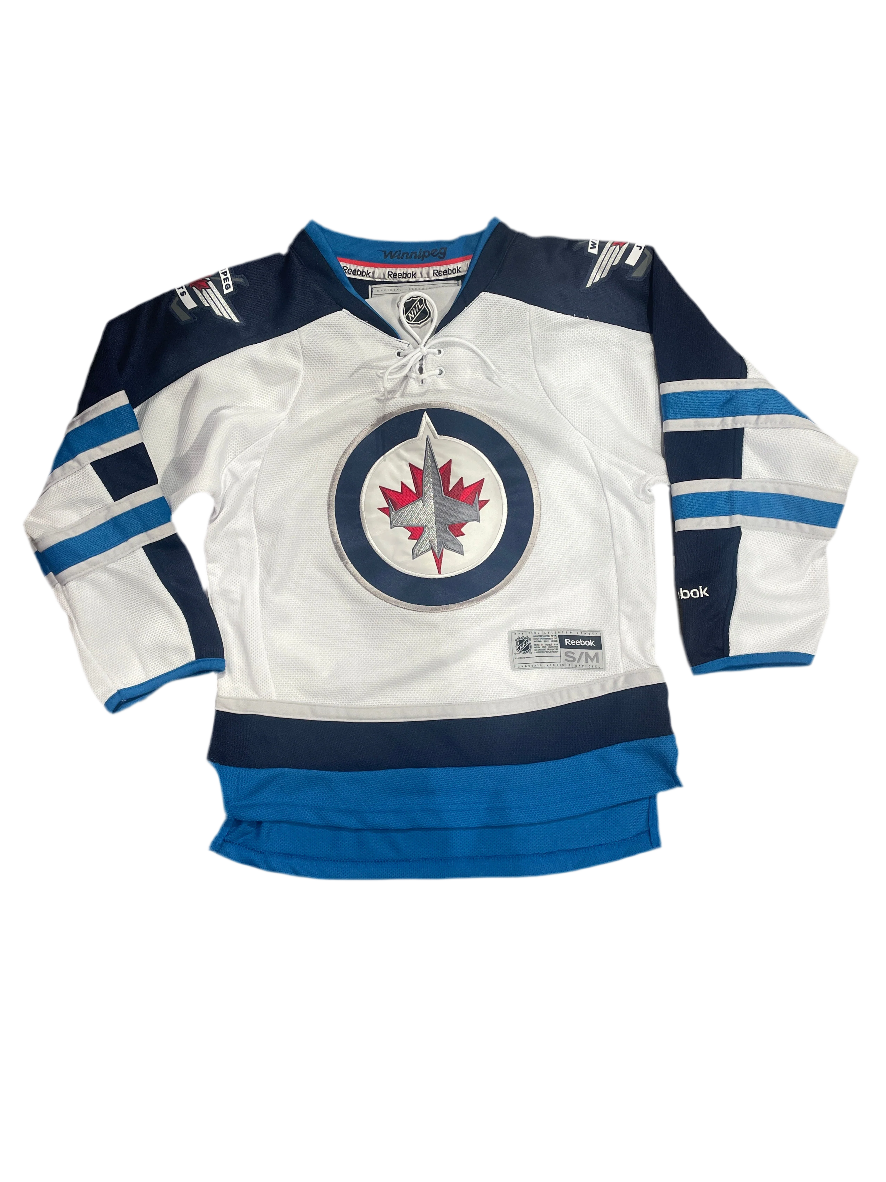 Youth Winnipeg Jets Away Replica Jersey Reebok